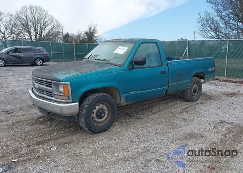 1994 Chevrolet Gmt-400 K2500 из США, поврежденный, VIN 1GCFK24H2RE229599